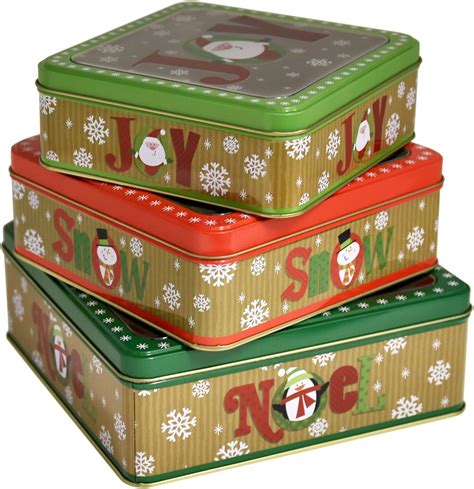 christmas tins metal tin box supplier|wholesale tin suppliers.